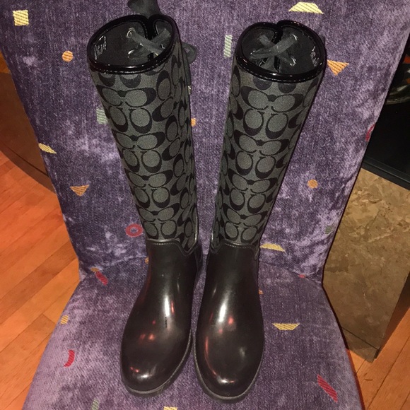 Coach Shoes - COACH Rain Boots